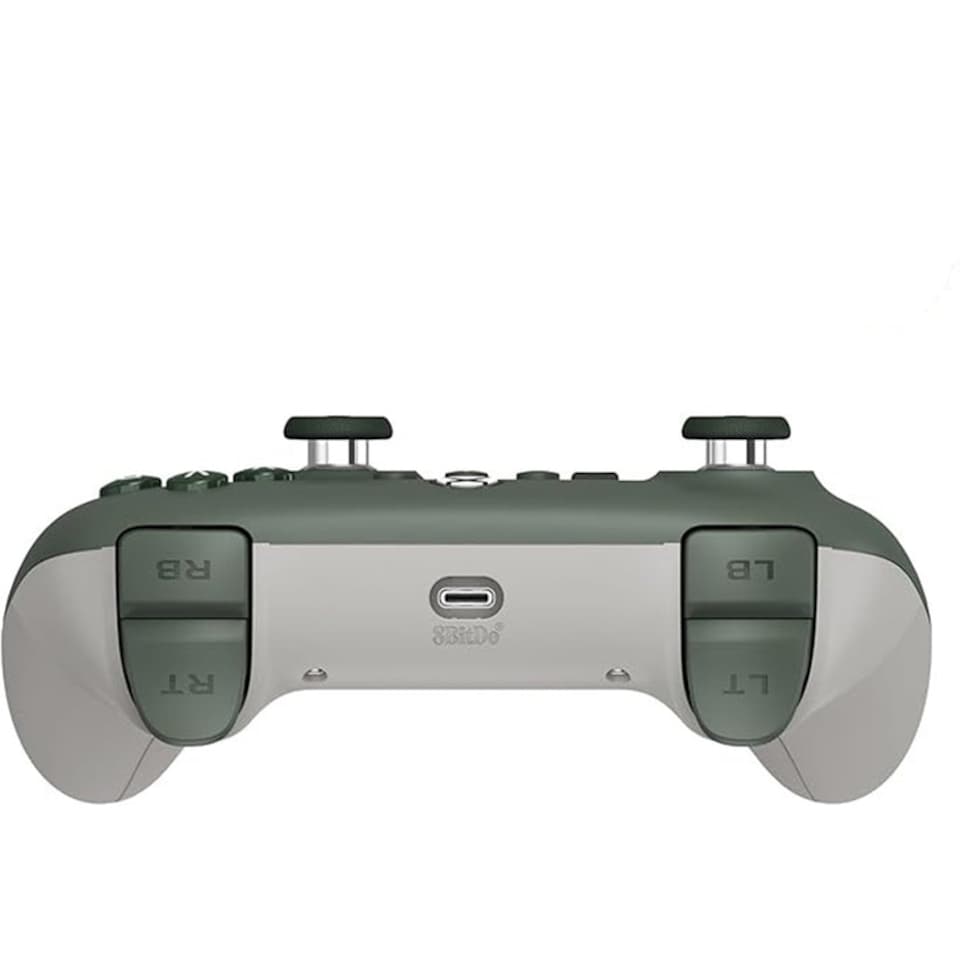 image 1 of Ultimate C Wired Controller for Xbox Series X-S and PC with RGB Fire Ring and Hall Effect Joysticks (Dark Green)