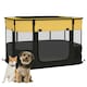 image 1 of PawHut Portable Dog Pen for Puppies, Rabbits, Kittens, Guinea Pigs - Yellow