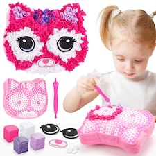 DIY Animal Doll Pillow Craft Toy for Kids Cotton Fabric