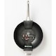 image 1 of Hairy Bikers 30cm Non Stick Wok Pan with HexGuard™ Stainless Steel Tri Ply Coating