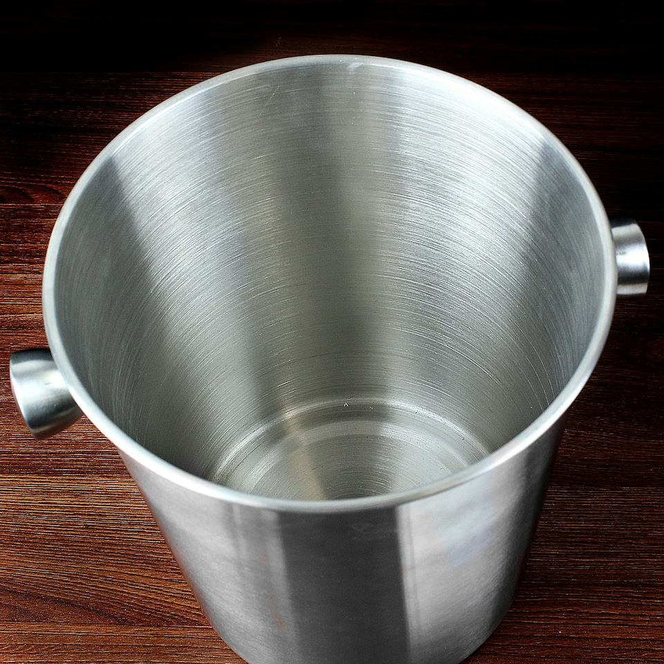 image 1 of Personalised Mr & Mrs Stainless Steel Ice Bucket