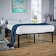 image 4 of Double 4ft6 Black Metal Bed Frame Modern Design Home Living Bedroom Furniture