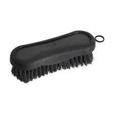 Coldstream Faux Leather Face Brush - Charcoal/Black - 12.8 x 4.3cm