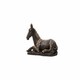 image 1 of Horse Laying Plant Pot Feet - Set of 3 | Grey