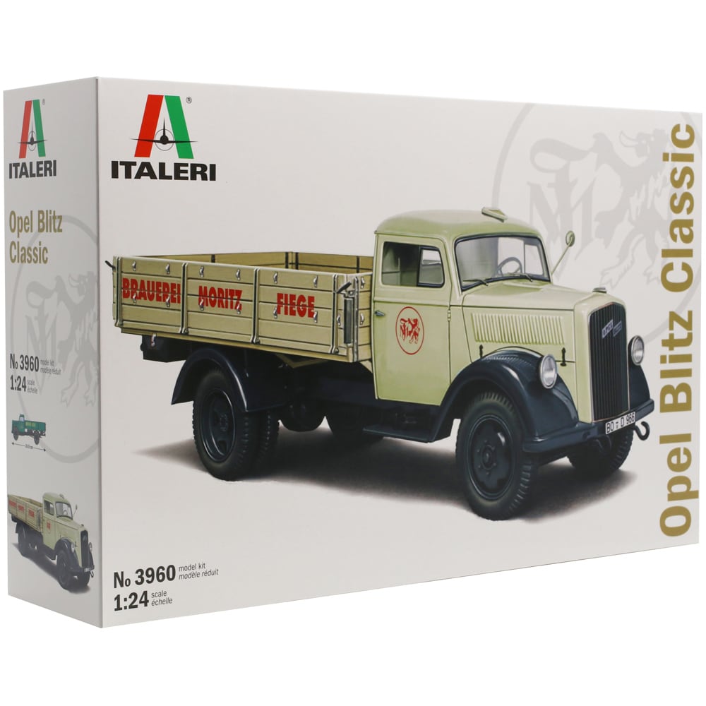 Italeri Opel Blitz Classic Truck Model Kit Scale 1-24