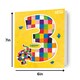 image 2 of Elmer The Patchwork Elephant Age 3 Birthday Card