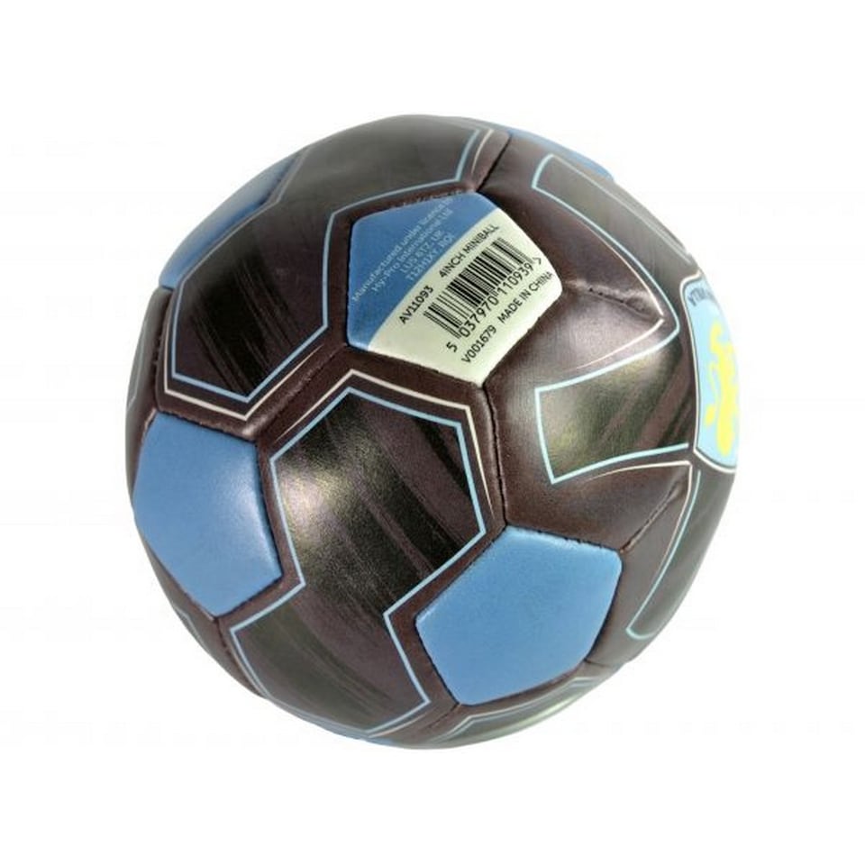 image 1 of Aston Villa FC Mini Football | Blue | Blue/Black | 4 | 1
