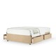 image 1 of Ortho Classic Orthopaedic Cream Linen 4 Drawer Divan Set Small Double