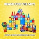 image 7 of Science Kidz 104 Piece Magnetic Tiles Set