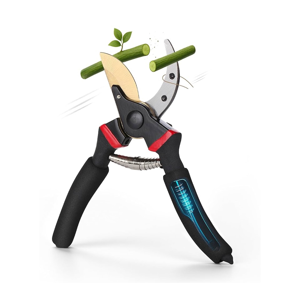 image 1 of 8-Inch Pruning Shears Garden Shears Scissors Tools Garden
