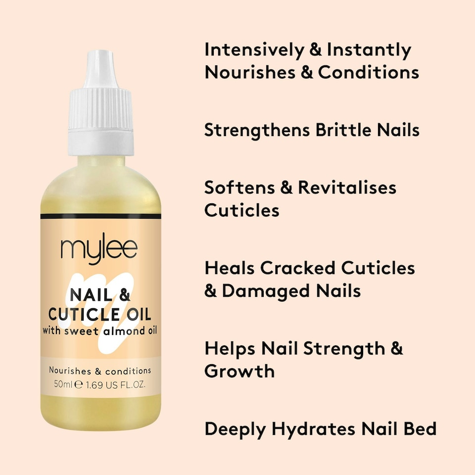 image 1 of Mylee Nail & Cuticle Oil with Sweet Almond Oil