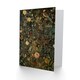 image 2 of Audubon Style Birds Blooming Spring Flower Field Nature Greeting Card