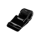 image 1 of Black Metal Pen Holder Clip for Notebooks and Clipboards