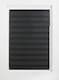 image 4 of FURNISHED Day and Night Roller Blinds Zebra Window Shades Made to Measure (W)240cm x (L)165cm | Black | Black | (W) 240cm x (L) 165cm