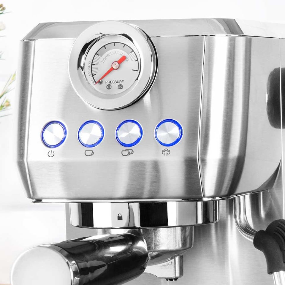image 1 of Gastroback Design Espresso Piccolo Pro, 15 Bar, Suitable for E.S.E Pads, Removable Water Tank, Integrated Milk Frothing Nozzle - 62721