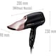 image 1 of Panasonic EH-NA67 Black nanoe Hair Dryer with Diffuser and Oscillating Nozzle