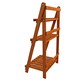 image 8 of Wooden Shelf Foldable Rack Flower Plant Pot Stand Storage Display Holder 3 Tier