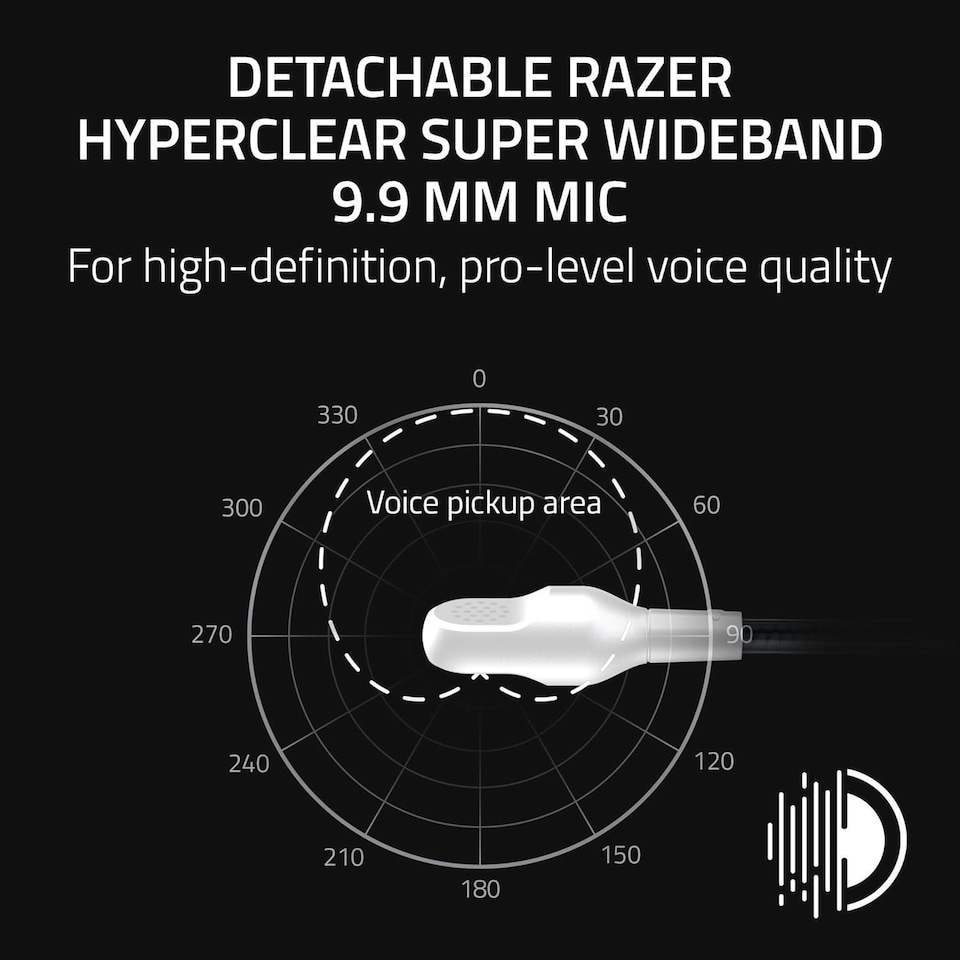 image 1 of BlackShark V3 - Wireless e-sports Headset - TriForce 50mm Drivers - Detachable broadband Microphone - THX Spatial Audio - Wireless 2,4 GHz & Bluetooth - FPS profiles - PC/Mac | White