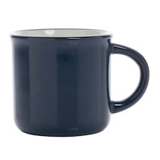 XD Collection Vintage Ceramic 280ml Mug - Navy - One Size