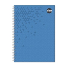 Rhino A4 160 Page Blue 8mm Lined Wirebound Book