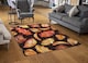 image 2 of Autumn Leaves On Black Rug | Multi