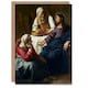 image 1 of Johannes Vermeer Art Card Christ in the House of Martha and Mary