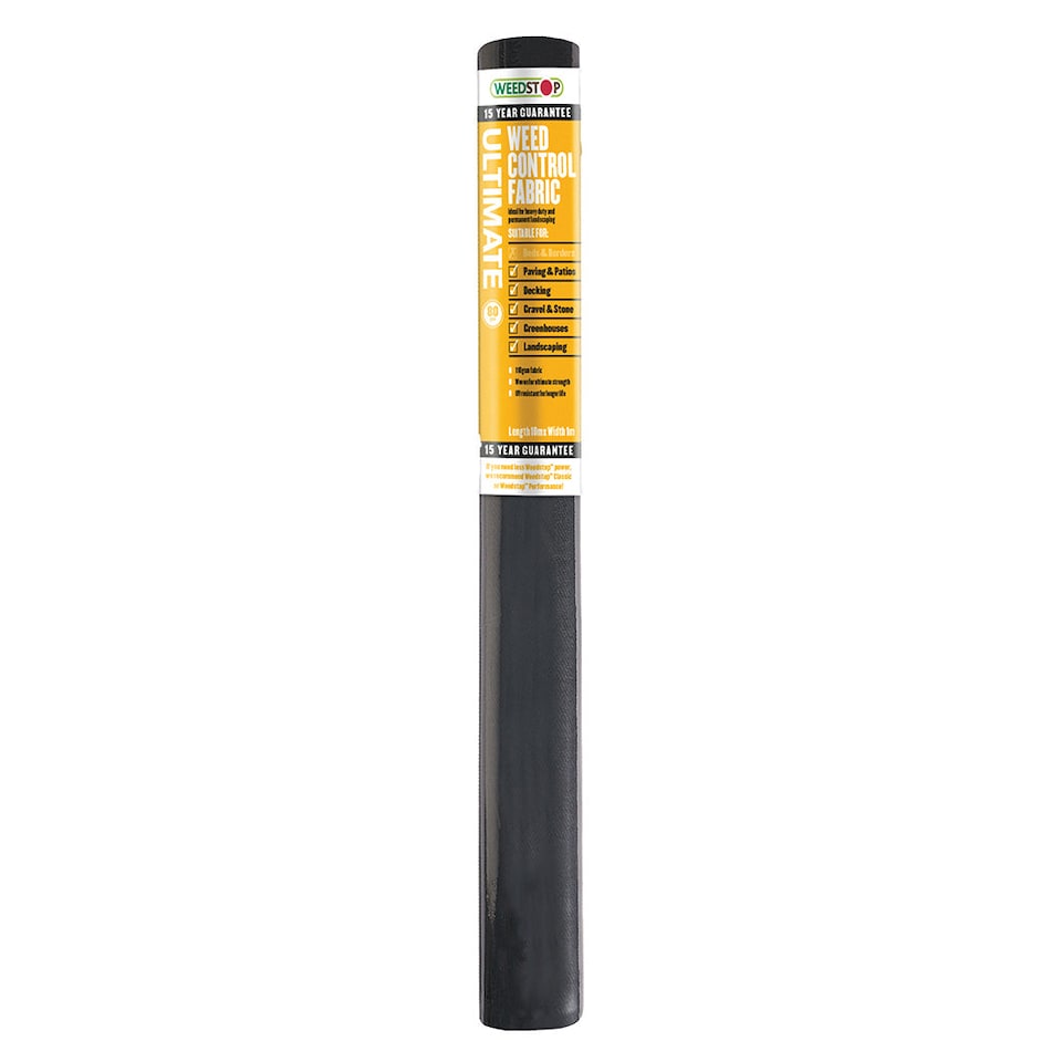 image 1 of Gardman Weedstop Ultimate 10 x 1m 80gsm Weed Control Fabric