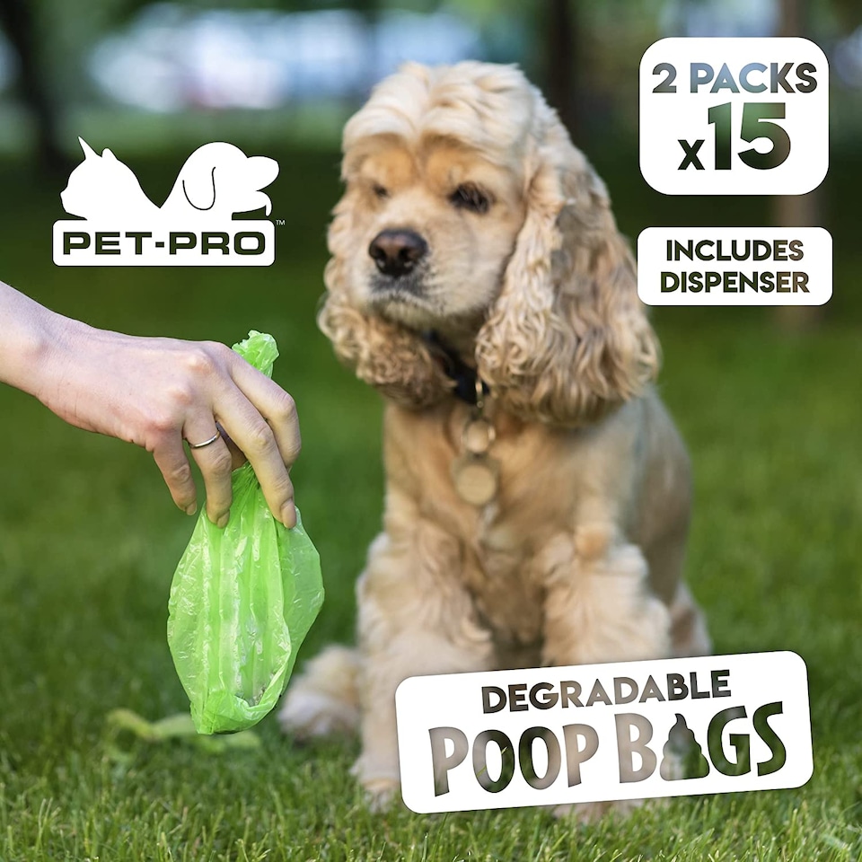image 1 of PMS Clip-On Dog Waste Bags with Dispenser