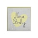 image 3 of Hello Little One Neutral Baby Large Shopper Gift Bag with Greeting Card 37cm | Multi | 1
