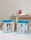 image 2 of Bluey Storage Cubes Blue Set of 2 | Foldable Fabric Toy Boxes | Kids Bedroom Organiser | Collapsible Storage Bins for Toys, Clothes | Kallax Shelving Compatible Inserts Bluey Merch