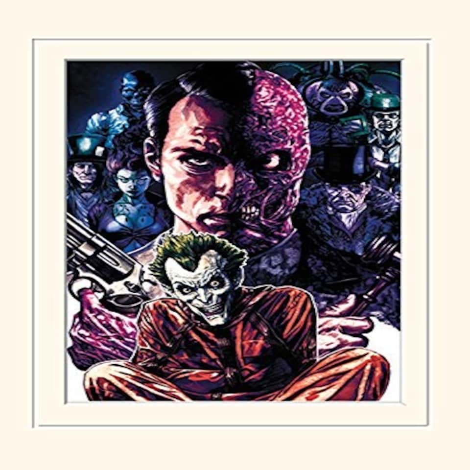 LX - DC COMICS (CRIMINALLY INSANE) - POSTER / PRINTS