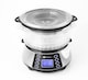 image 2 of 800W Digital 3 Tier Electric Food Steamer with Rice bowl