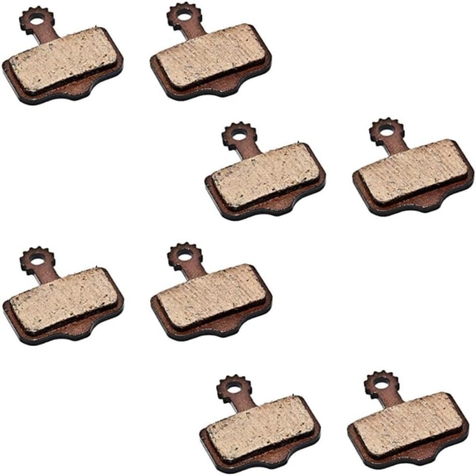 image 1 of AWE Set x 4 Semi Metallic Disc Brake Pads Compatible with Avid Elixir