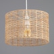 image 4 of BHS Jute Easy Fit Light Shade, Natural