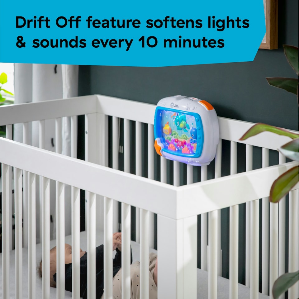 image 1 of Baby Einstein Sea Dreams Baby Soother Musical Crib Toy and Sound Machine 0+