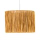 image 2 of Raffia - Natural 33cm Straw Pendant or Lamp Shade | Cream | Large | 1