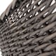 image 5 of Extra Large Antique Wash Finish Wicker Tray | Brown | Brown | Extra Large