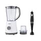 image 1 of GEEPAS 500W Electric Jug Blender and 180W Black Hand Blender Combo set Black