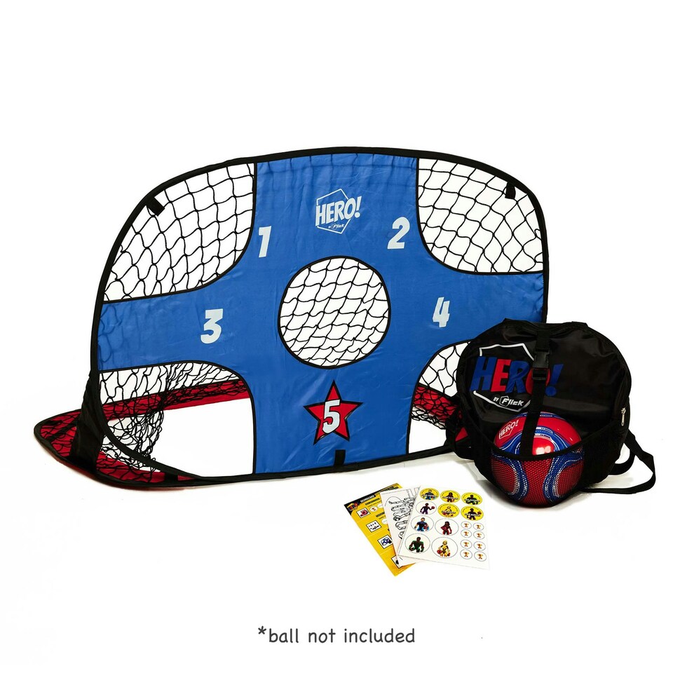 image 1 of Football Flick Hero Strikers Goal Pack - Pop-up reversible Football Goal