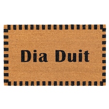 KUKOON Dia Duit Coir Doormat 45cm x 75cm