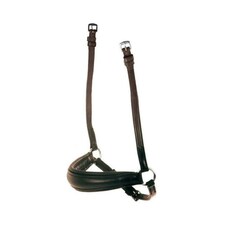 Collegiate Leather Mono Crown Drop Noseband - Brown - Full