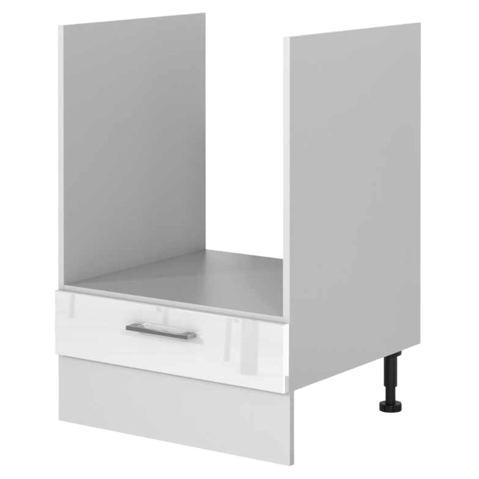 image 1 of Ella Kitchen Cabinets 8 Unit Set Complete Fitted - White Gloss 2400mm