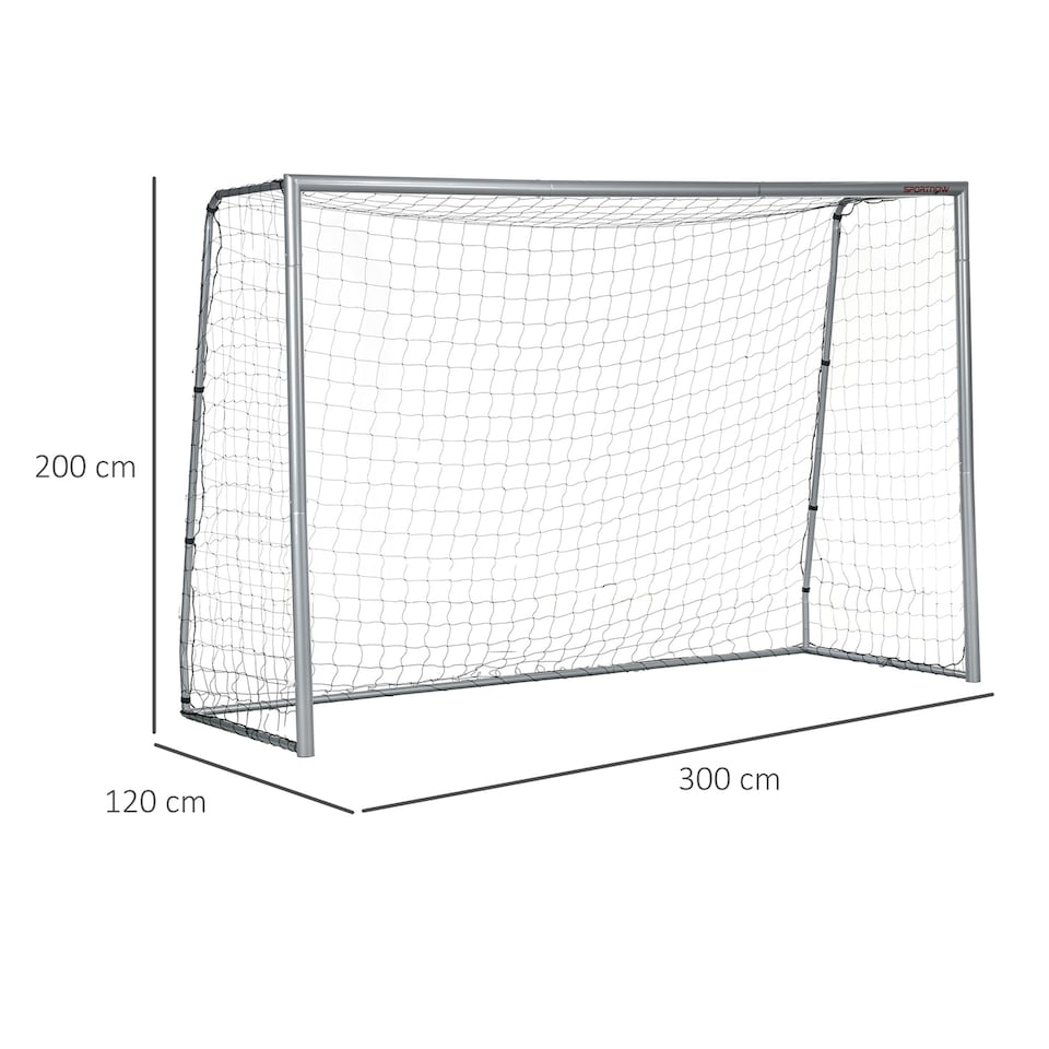 image 1 of SPORTNOW 10ft x 6.5ft Football Goal, Simple Set Up Football Training Net
