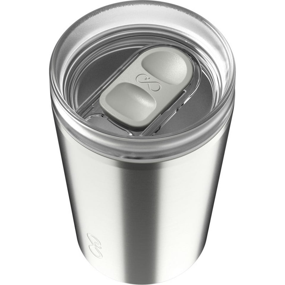 image 1 of Ocean Bottle Insulated 350ml Tumbler - Silver - One Size Silver
