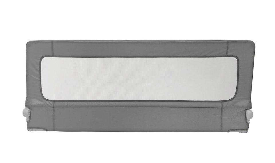 image 1 of Safetots Bed Rail, Grey 100cm Wide x 40cm Tall, Toddler Bed Guard for Safety