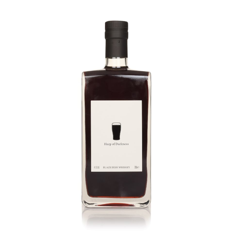 image 1 of Harp of Darkness - Black Irish Whiskey | Clear