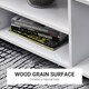 image 4 of HOMCOM Modern TV Stand Entertainment Centre Storage Console Mobile Cabinet