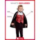 image 6 of Vampire Fancy Dress Costume Unisex Toddler Age 1-2