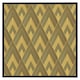 image 1 of Black & gold striped triangles (Picutre Frame) Black | M