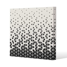 Geometric Triangles (Canvas Print) / 127 x 127 x 4cm | Multi